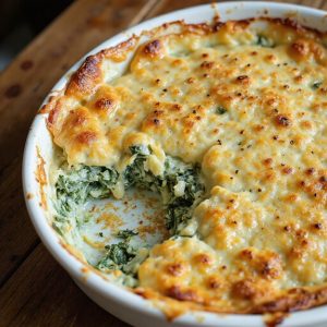 creamy spinach and cheese