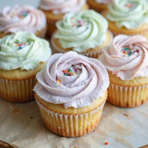 decorated floral cupcake recipe