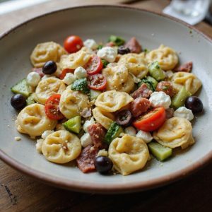 fresh italian tortellini salad