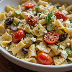 fresh tomato pasta salad