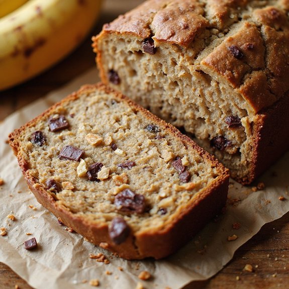 gluten free buckwheat banana bread