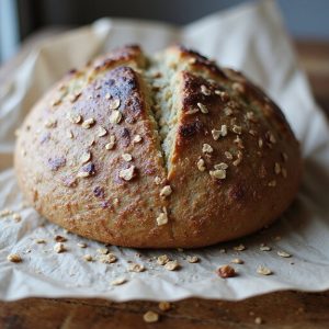 gluten free fermented buckwheat loaf