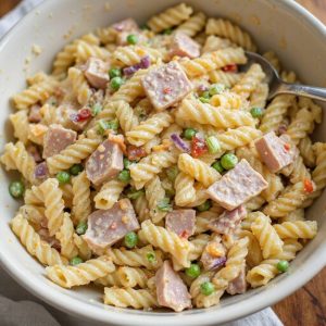 ham and cheese pasta salad