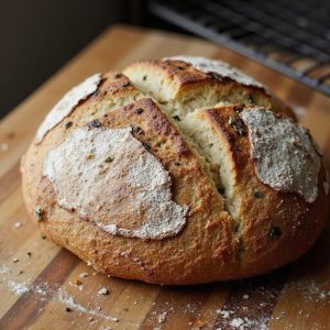 herb infused fermented sourdough