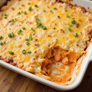 high protein buffalo chicken dip