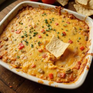 hot cheesy baked dip