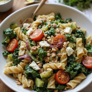kale pasta salad recipe