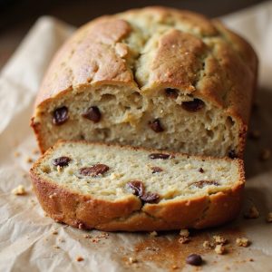 light airy banana loaf