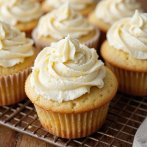 light tangy moist cupcakes