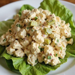low carb creamy egg salad
