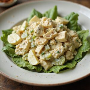 low carb creamy egg salad