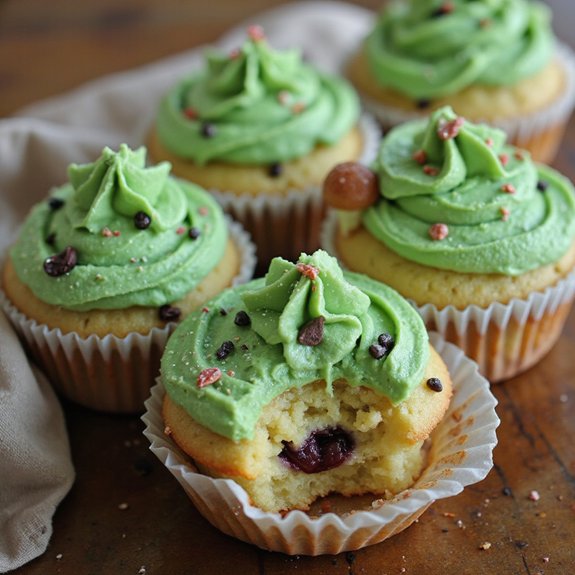 magical woodland themed cupcakes