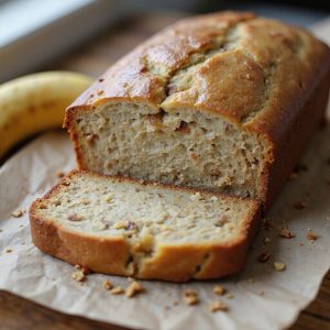 maple infused banana loaf