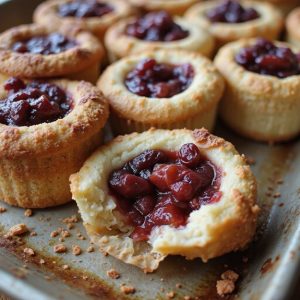 mini creamy baked desserts