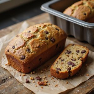 miniature moist banana loaves