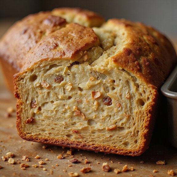 moist banana apple loaf