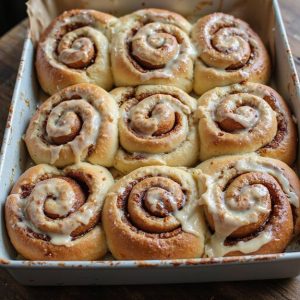 naturally fermented cinnamon pastry buns