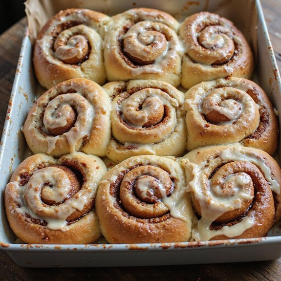 naturally fermented cinnamon pastry buns