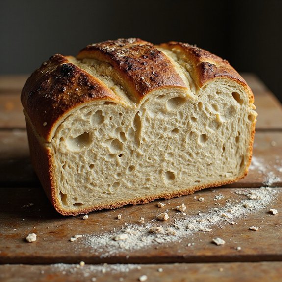 open crust high hydration sourdough loaf