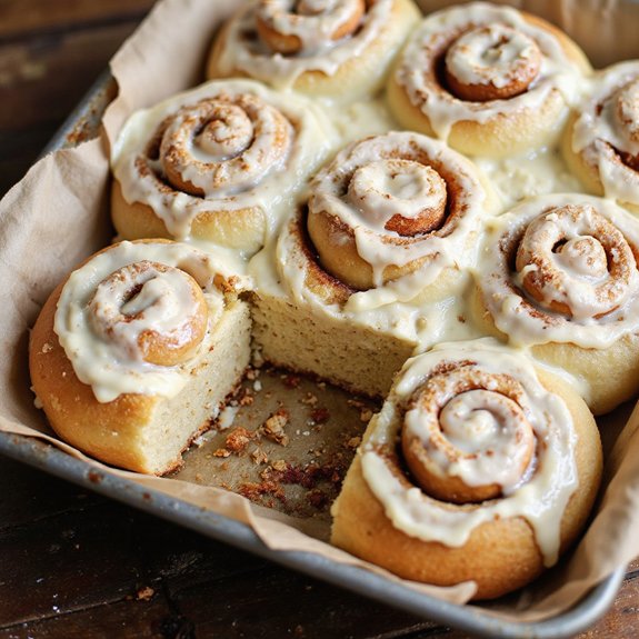 overnight sourdough cinnamon rolls