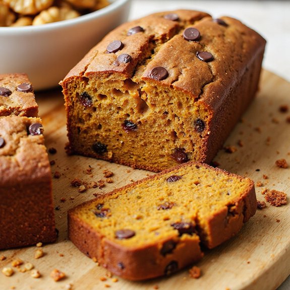 pumpkin banana quick bread