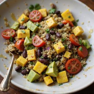 quinoa mango black bean salad