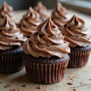 rich dairy free chocolate cupcakes