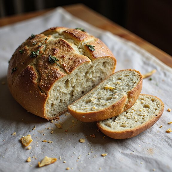 rosemary parmesan sourdough bread