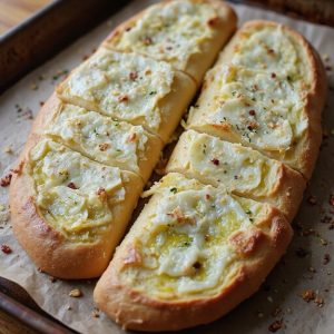 rusty garlicky italian loaf