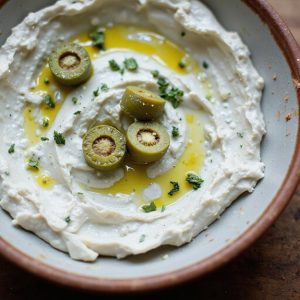 savory briny mediterranean olive spread