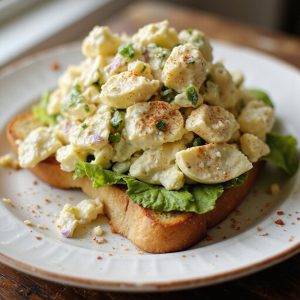 simple boiled egg salad