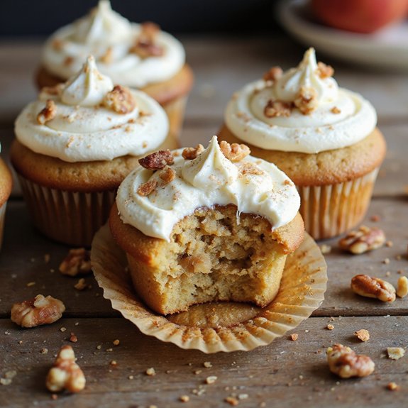 simple homemade rustic cupcakes