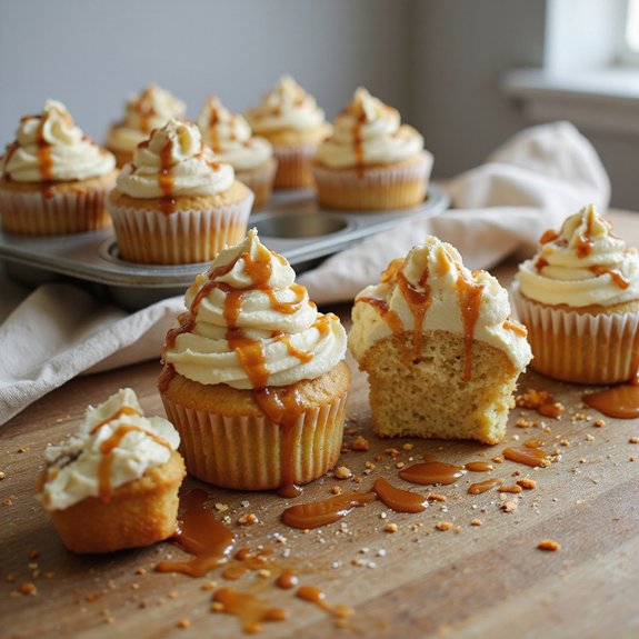 soft caramel cupcake recipe