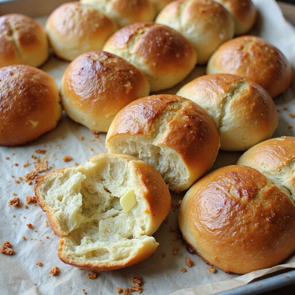 sourdough enriched brioche buns