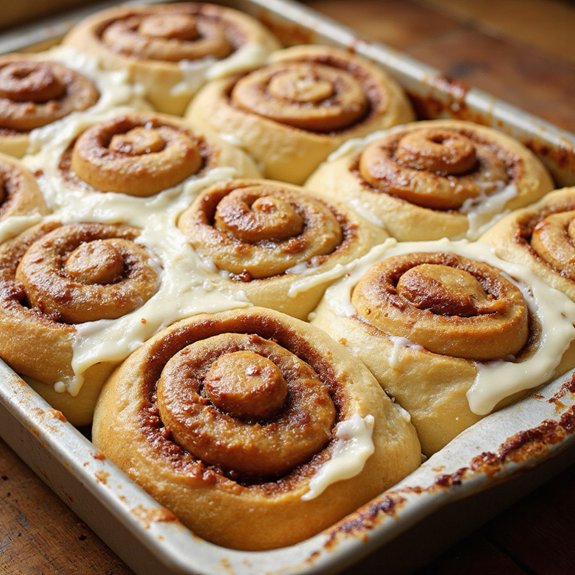 sourdough pumpkin cinnamon rolls