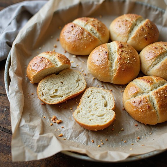 sourdough sandwich roll recipe