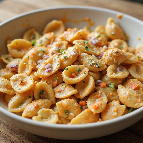 spicy creamy buffalo pasta