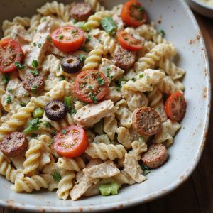 spicy creamy cajun pasta