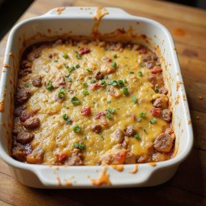 spicy melted sausage spread
