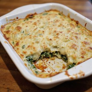 spicy spinach artichoke dip