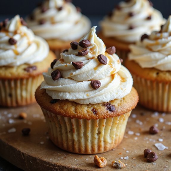 sweet and salty cupcakes