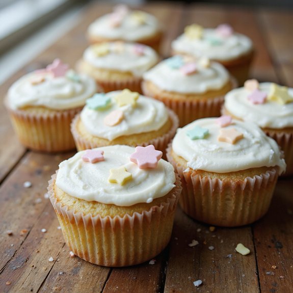 sweet fondant covered cupcake treats