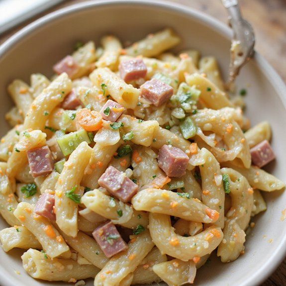 sweet pineapple creamy pasta