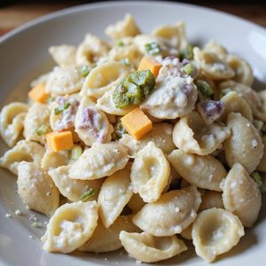 tangy dill pickle pasta