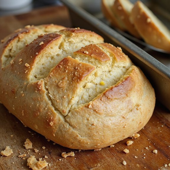 tender airy naturally fermented loaf