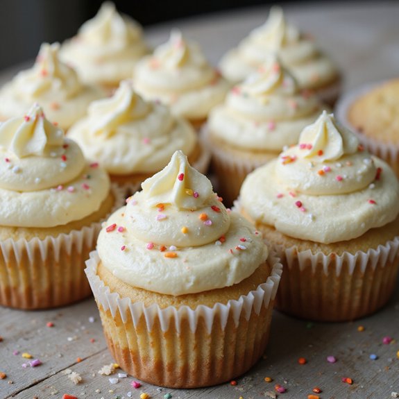 tiny bite sized sweet cakes