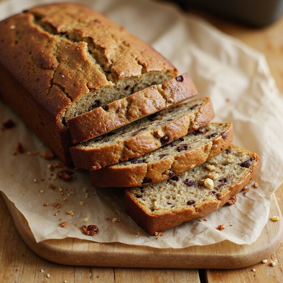 warm moist banana loaf