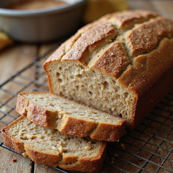 warm spiced banana loaf