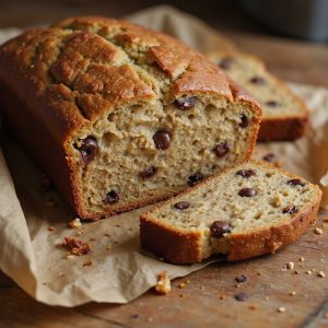whole grain moist banana bread