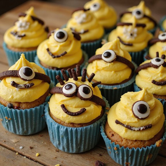 yellow cartoon character treats